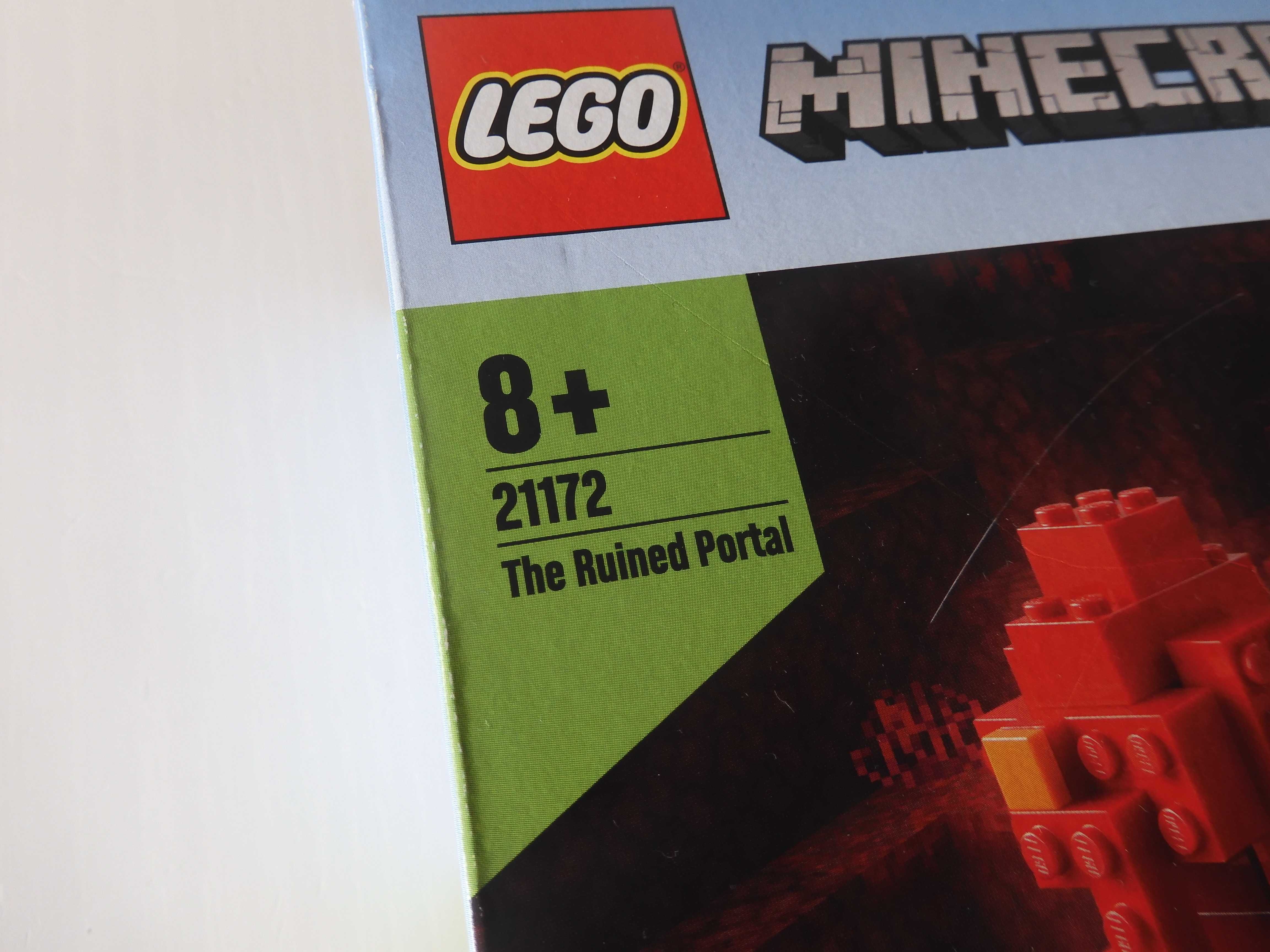 LEGO 21172 Minecraft Zniszczony portal Nowe