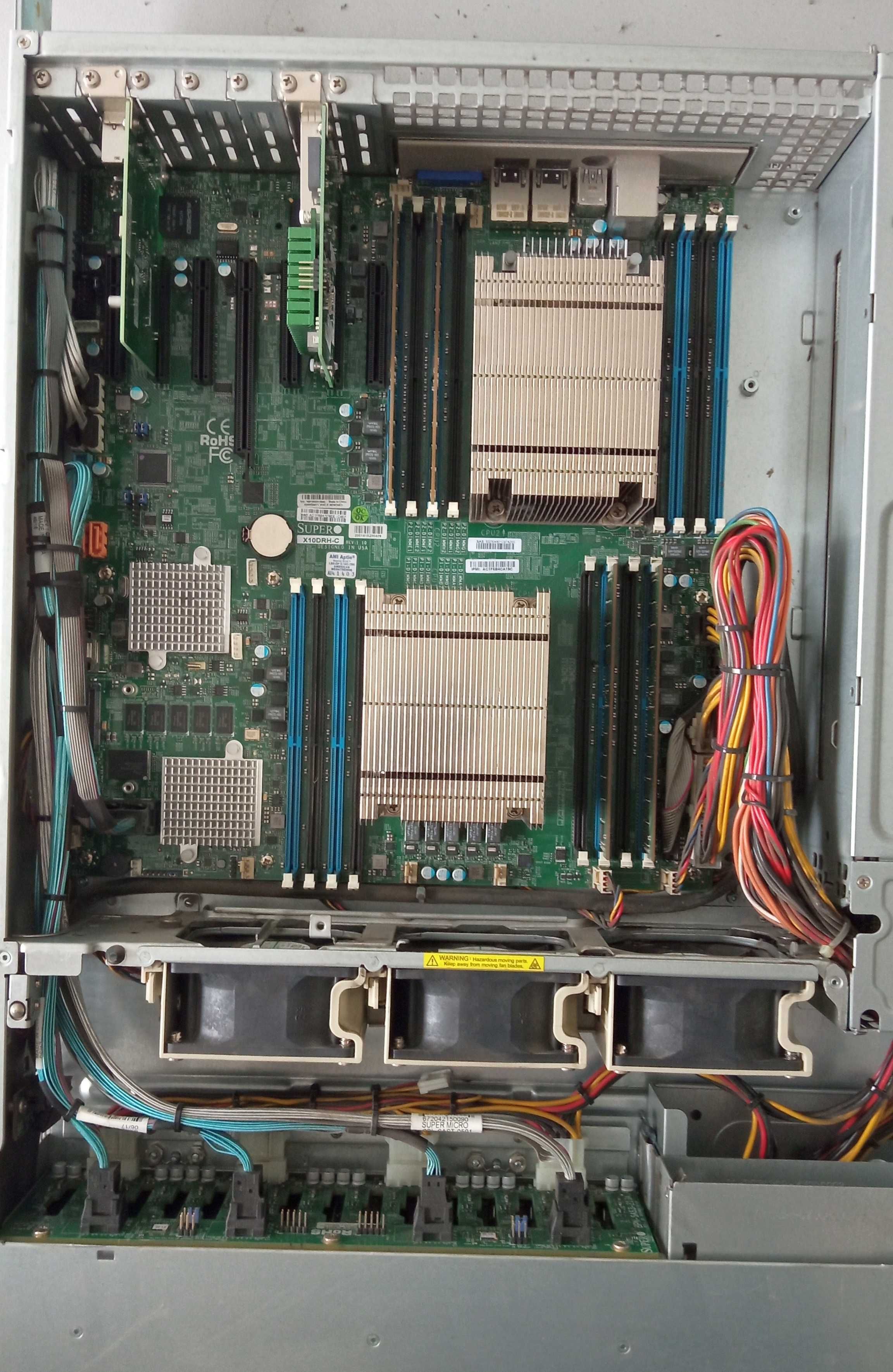 Сервер HP Supermicro CSE-213 16x 2.5" SAS/SATA Bay X10DRH-C/I 2U