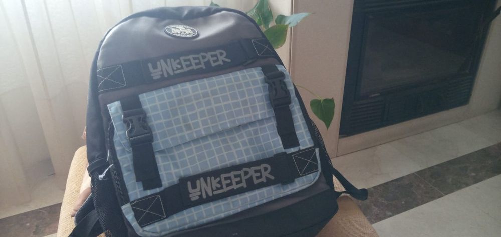 Mochila escolar Azul