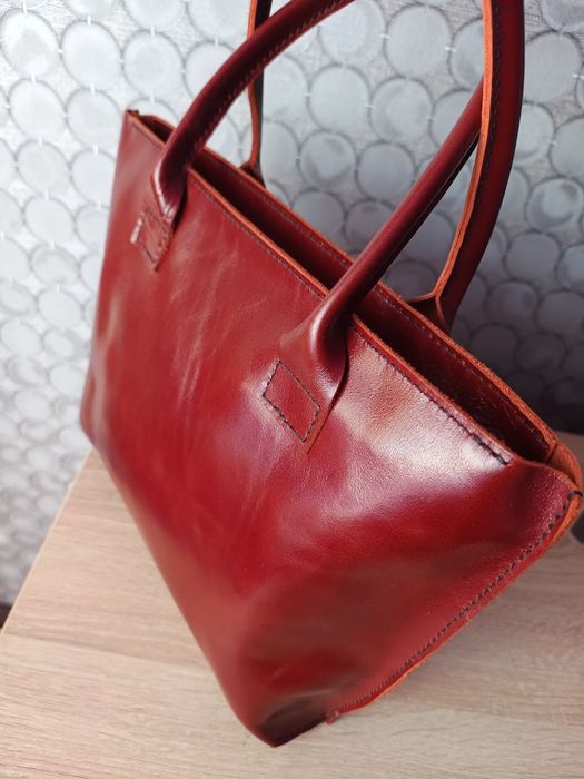 Жіноча сумка з натуральної шкіри ручна робота