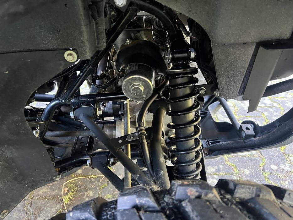 Yamaha Grizzly 550 CAMO, wspomaganie