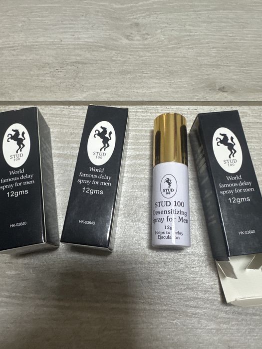 Спрей пролонгатор для чоловіків Stud, вітаміни