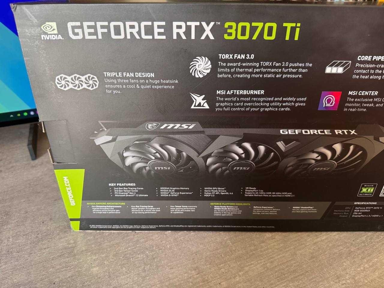 Gráfica RTX 3070 Ti VENTUS 3X 8G OC