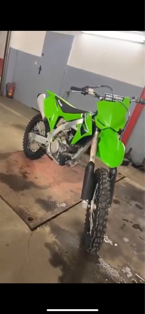 Kawasaki kxf 250 cross 2023 uszkodzony rmz yzf sxf 450