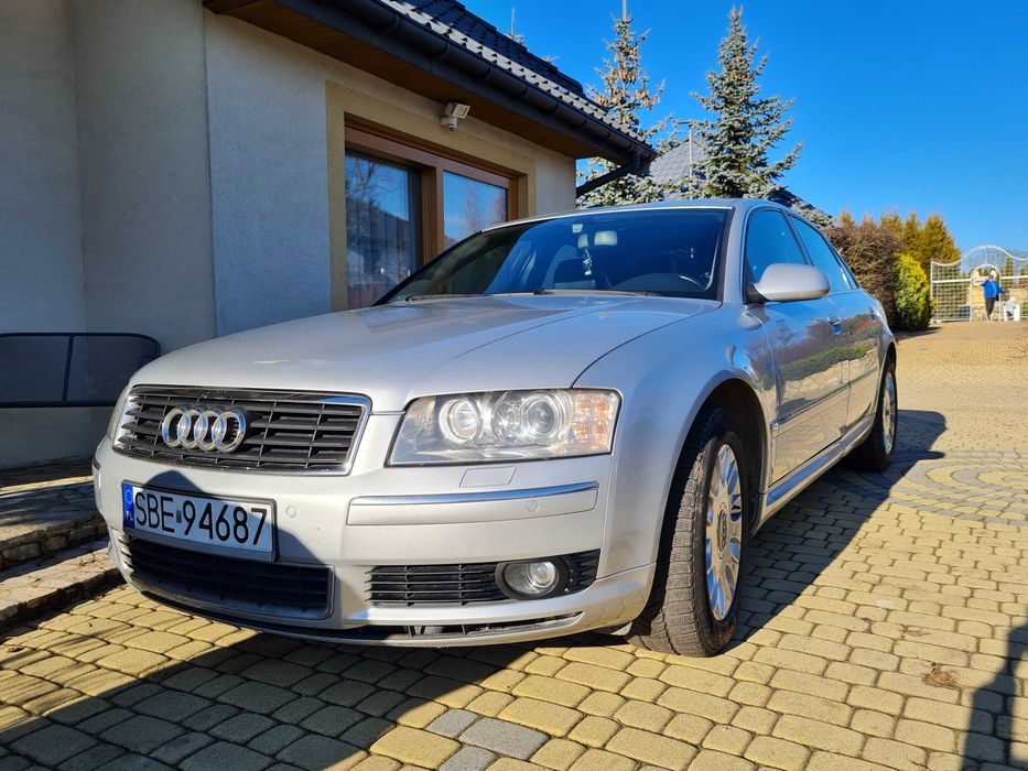 Zadbane audi A8 bez wkladu finansowego.