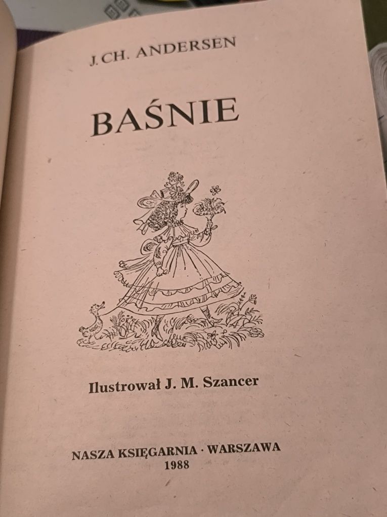 Baśnie. Jan Christian Andersen. 1988r