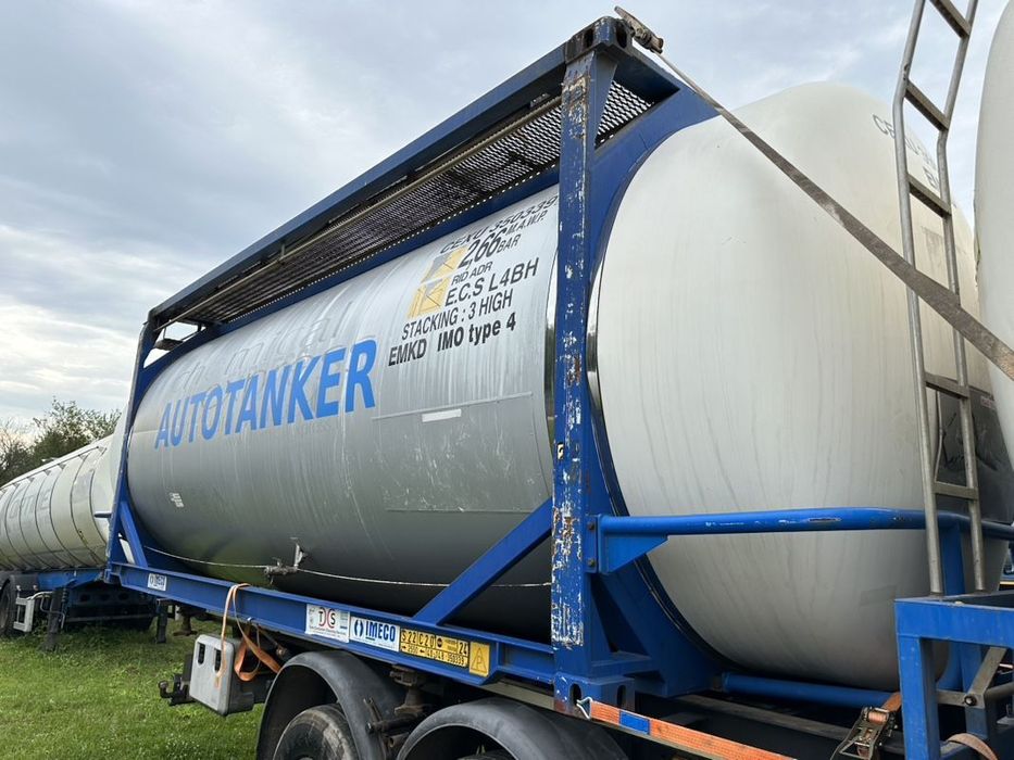 TANK KONTENER ADR L4BH 20FT  Wynajem lub Sprzedaż