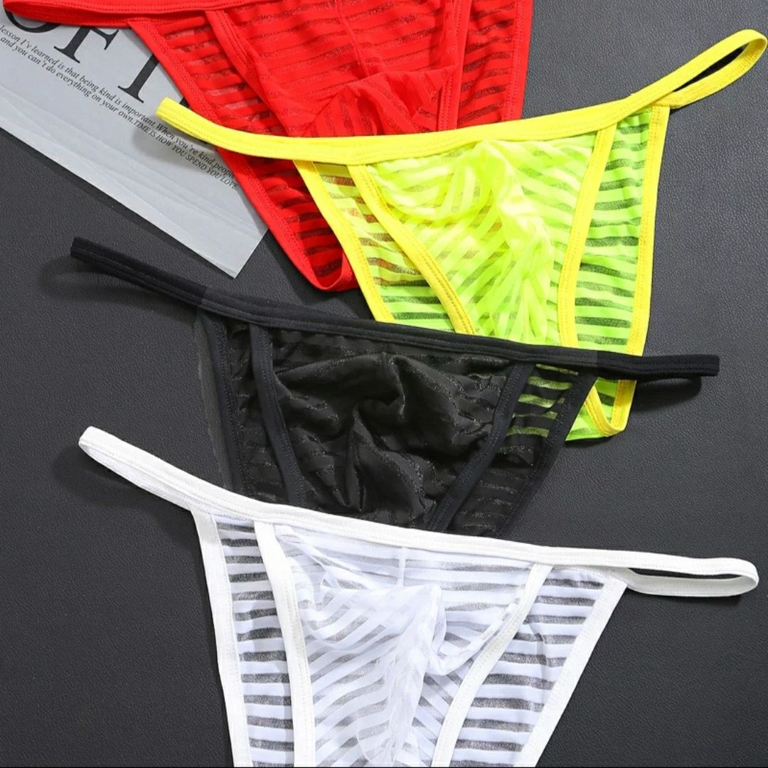 Sprzedam nowe majtki męskie typu bikini transparentne M, L, XL i XXL