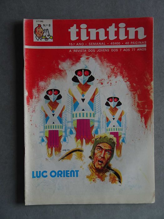 Revista semanal Tintin 15º ano nº 8