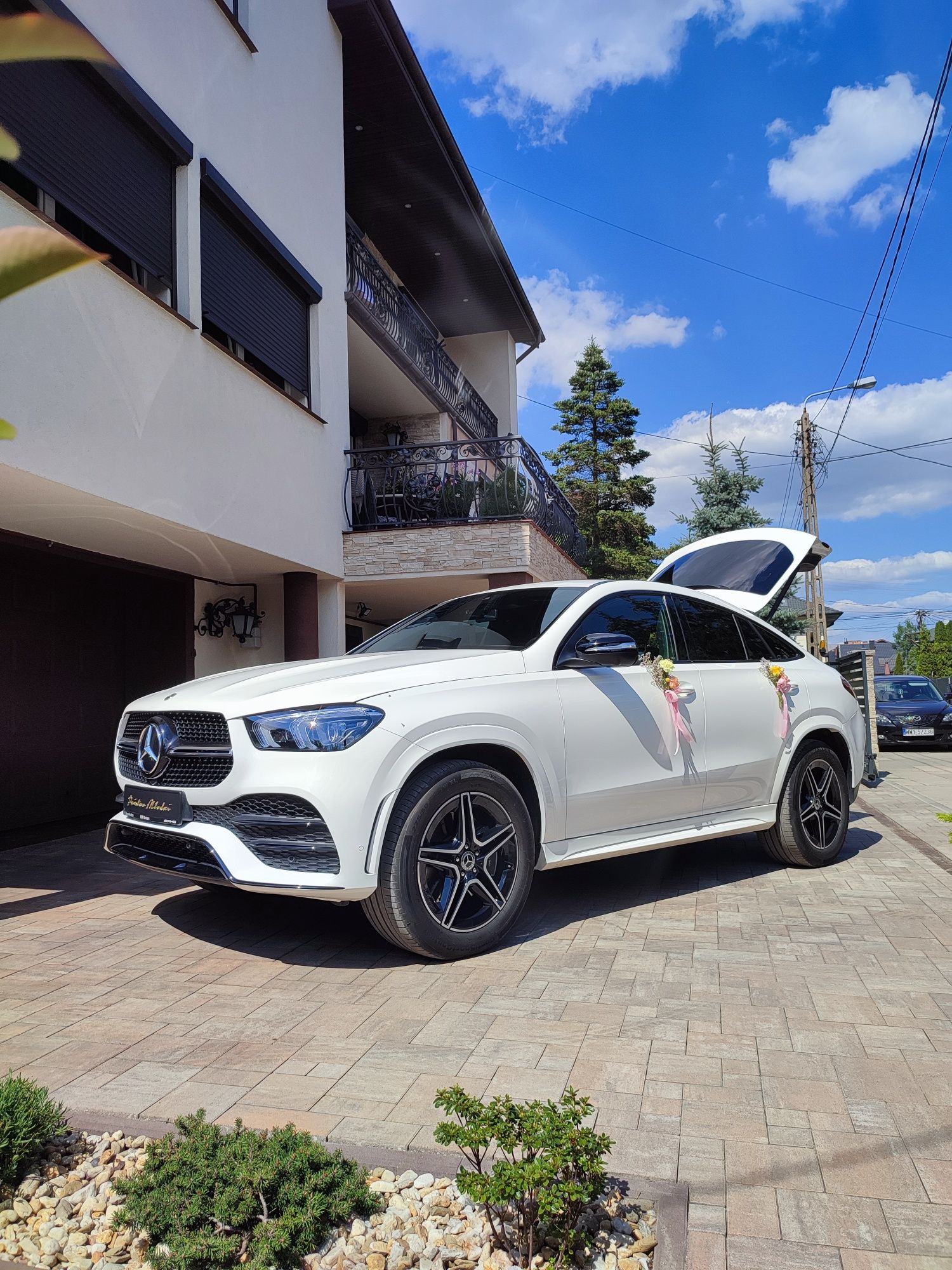 Auto do ślubu Mercedes-Benz GLE Coupe AMG