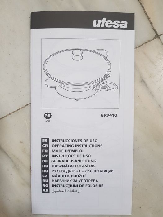 WOK Elétrico Anti-Aderente UFESA - Novo. A estrear