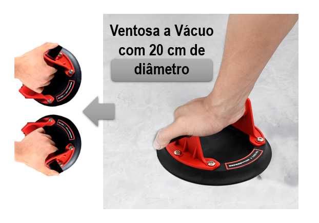 Ventosa a vácuo 200kg - Nova