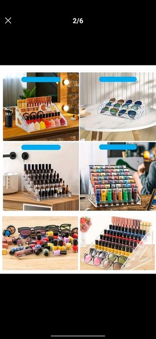 Expositor de vernizes