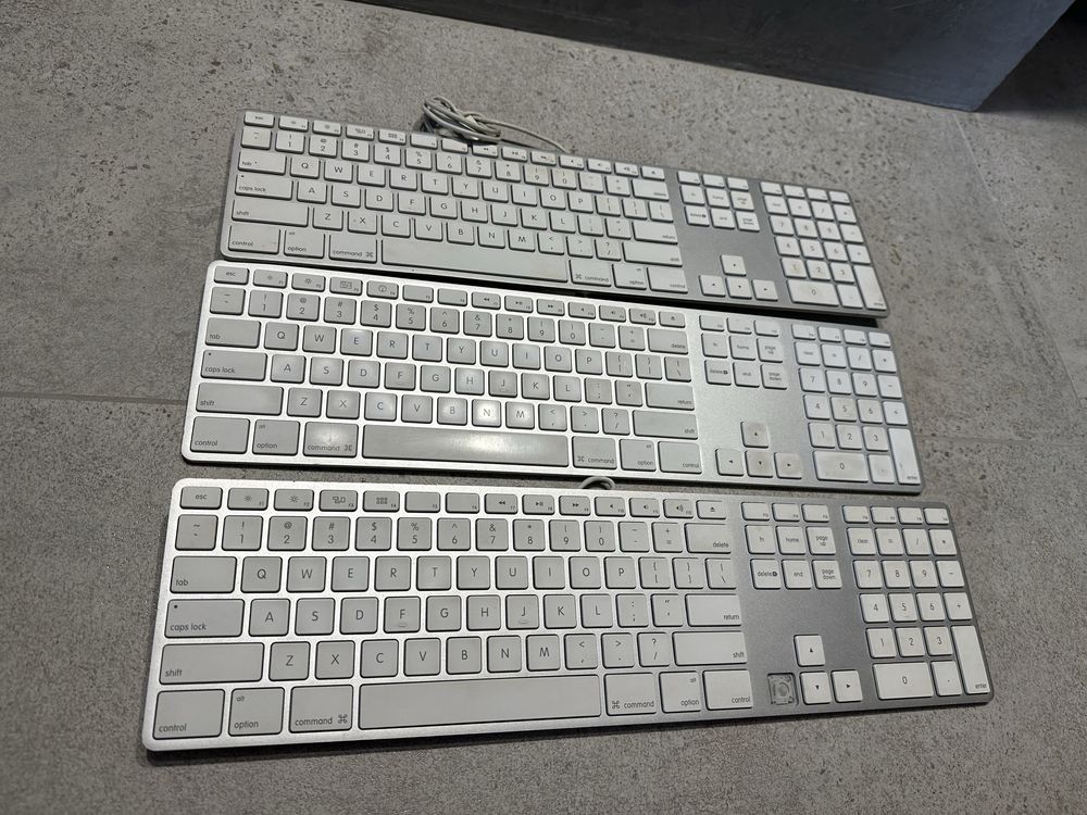 за 3 шт Apple Numeric Keyboard A1243 клавіатури провідні
