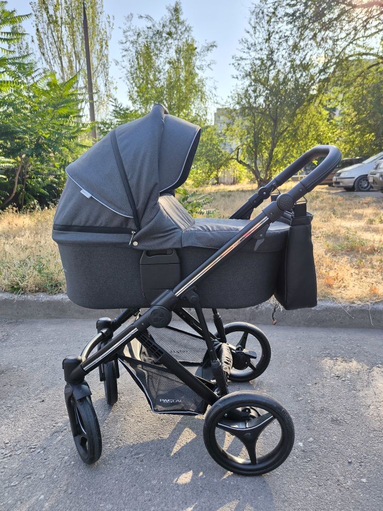 Коляска Bebetto Pascal , автолюлька El camino Me 1043 Newborn