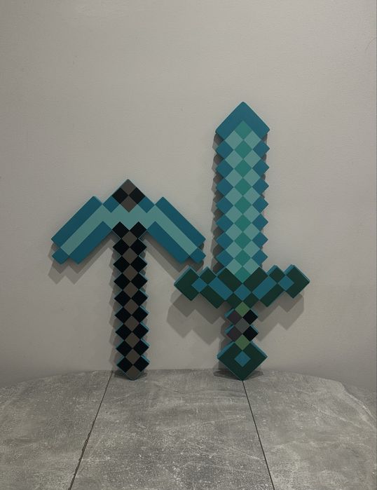 Меч та Кирка. Набір зброї Майнкрафт / Minecraft