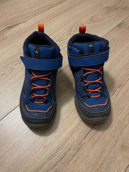 Buty wodoodporne dla dzieci Quechua MH120 trekkingowe jesień zima