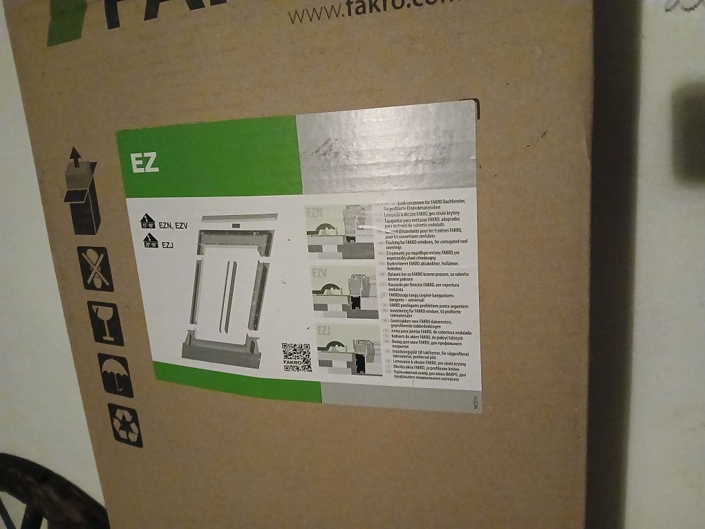 Kołnierze Fakro EZV-P 94x140 srebrne