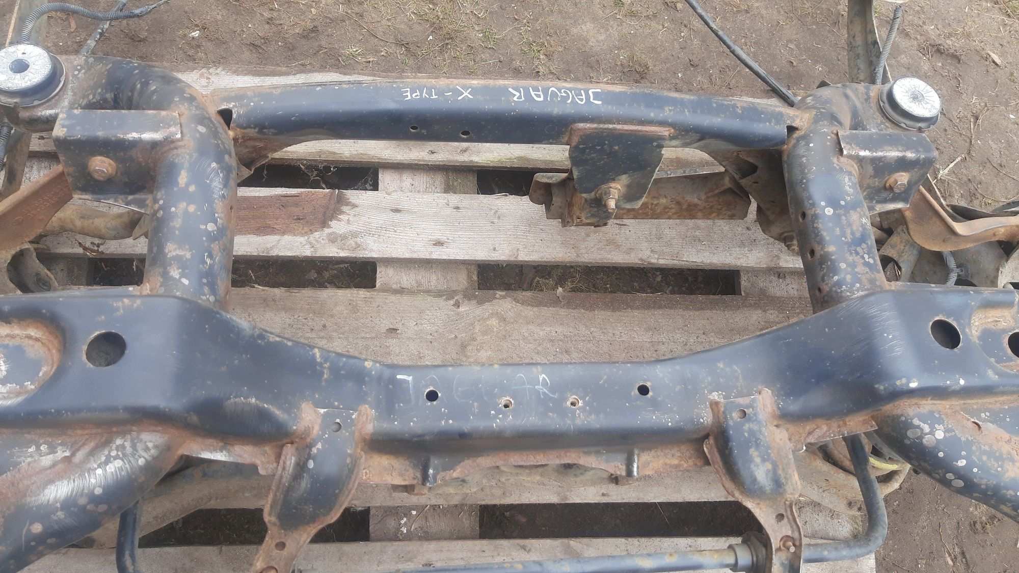 Wózek sanki oś tył jaguar x-type