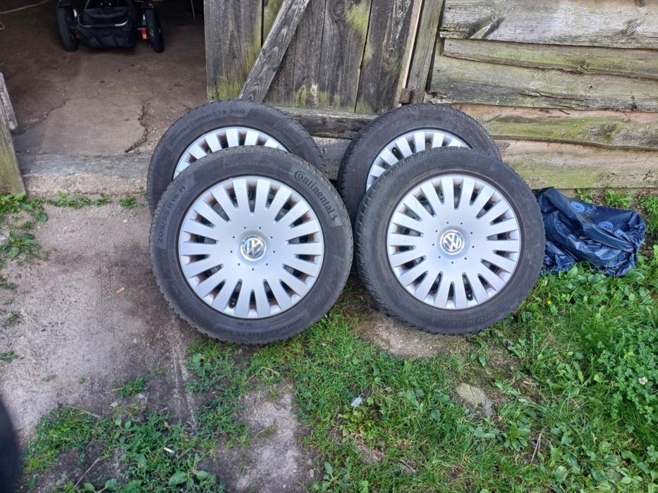 Zestaw kól stalowe oryginał VW