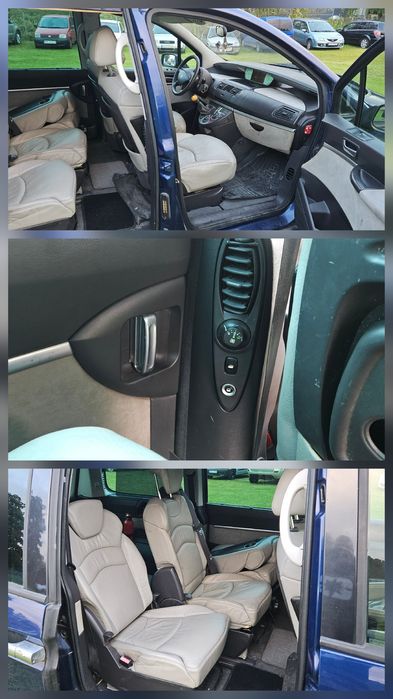 Peugeot 807 Skóra el.drzwi boczne klimatronik xenon Hak Długie Opłaty