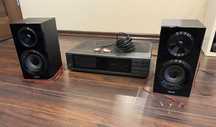 Wzmacniacz Siemens RV 200 R4 + Kolumny Philips BTM2360