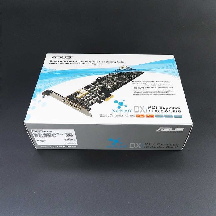 Placa de som ASUS XONAR DX 7.1 PCI-E