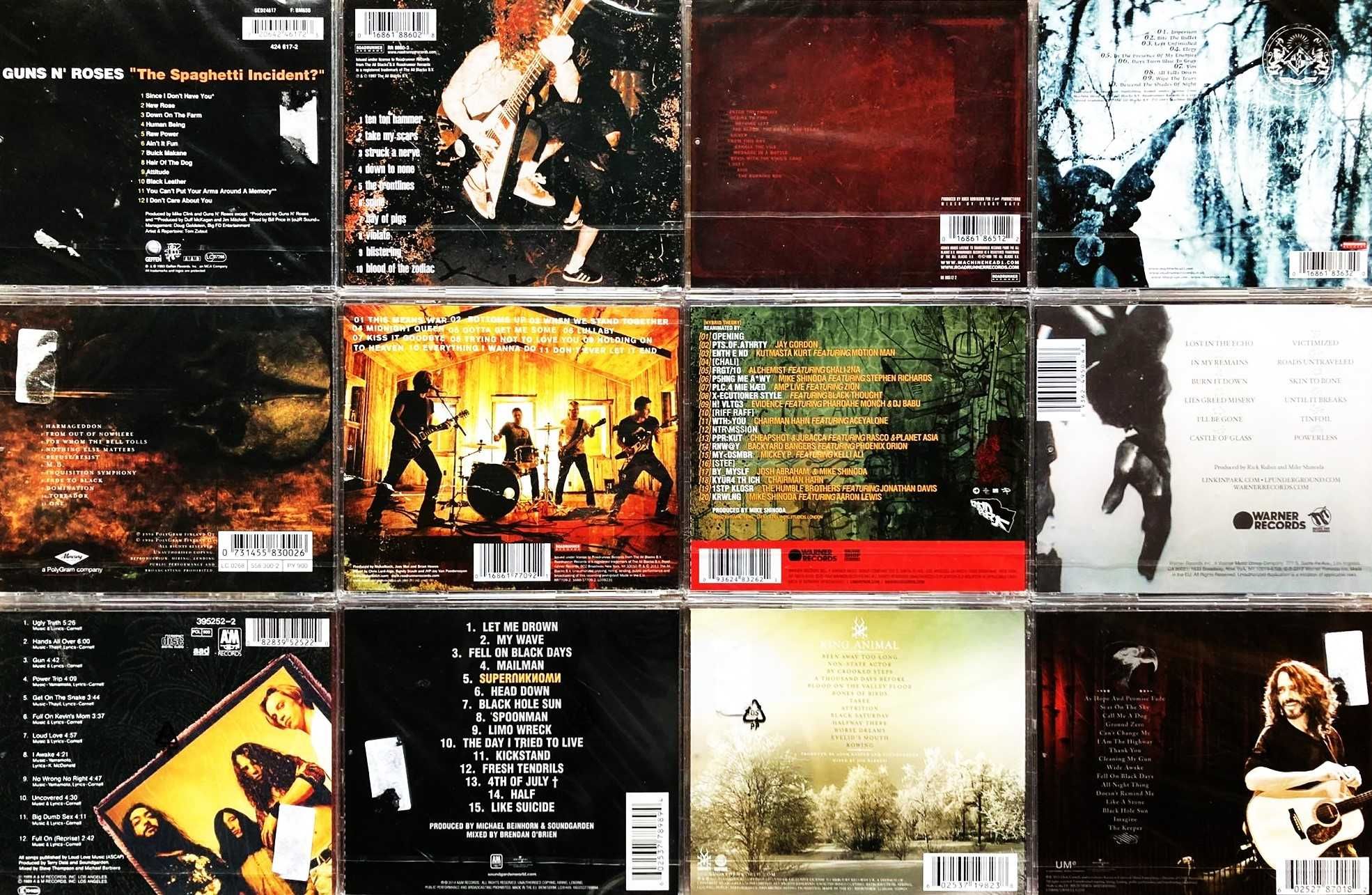 (13) Продам нові CD: Guns N'Roses, Machine Head,  Linkin Park та ін.