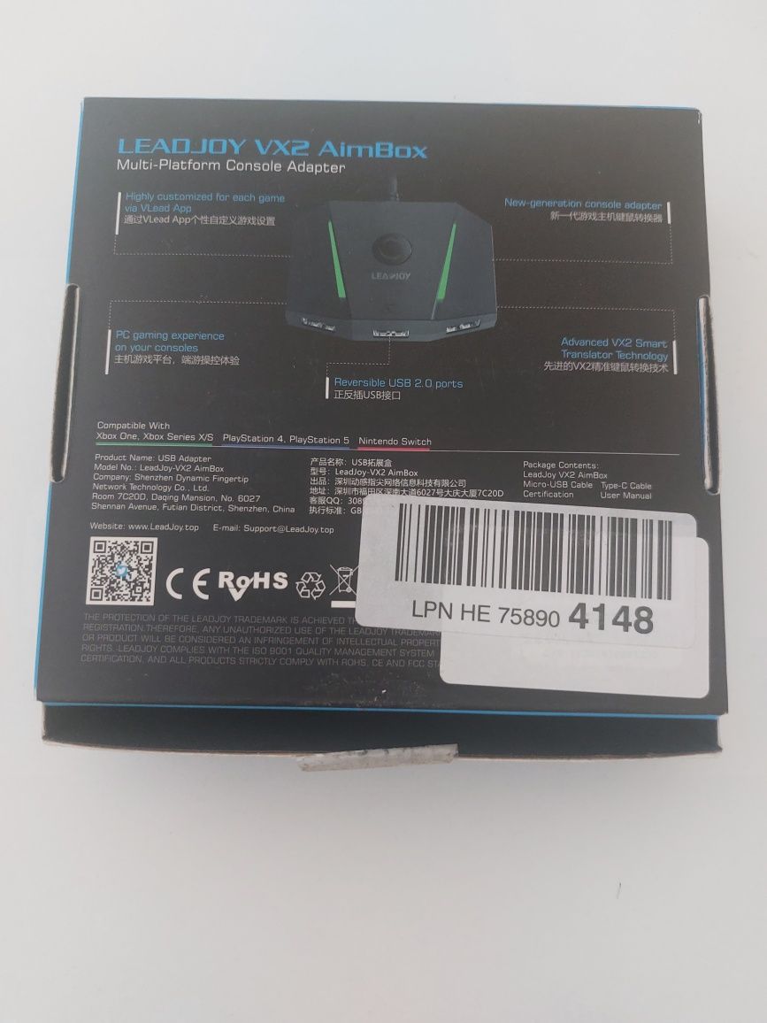 Adaptador para consolas