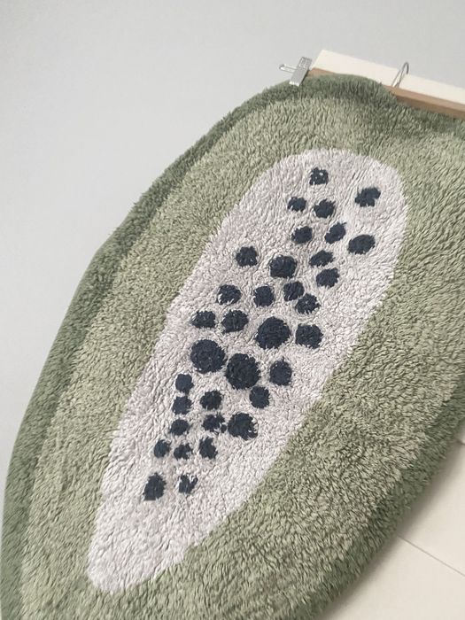 Dywan do łazienki awokado kiwi tkmaxx home&you jajowaty owalny okrągły