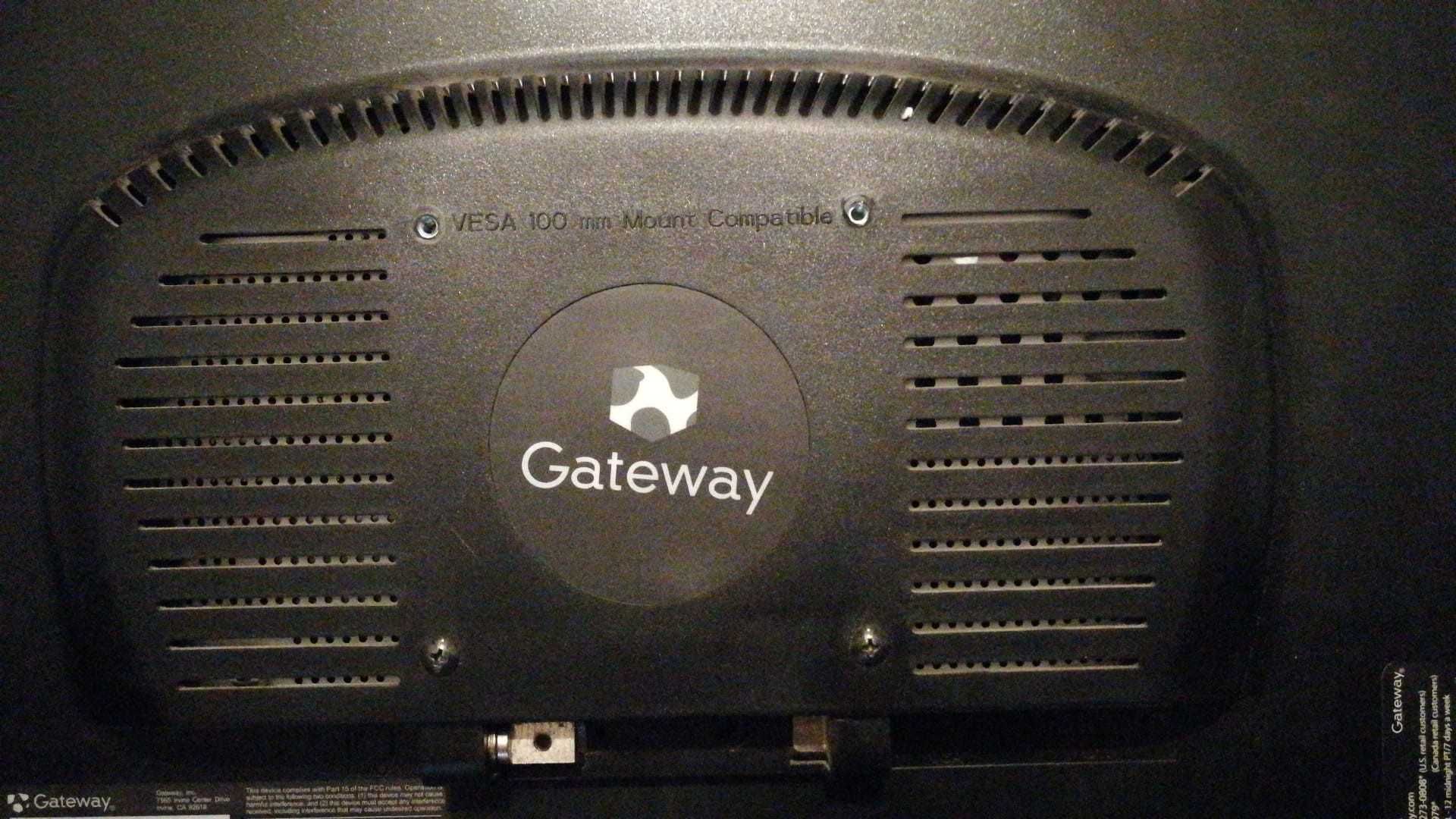 Monitor LCD 19'' GATEWAY TFT19W80PS+