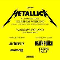 Metallica - M72 World Tour I One Day Tickets