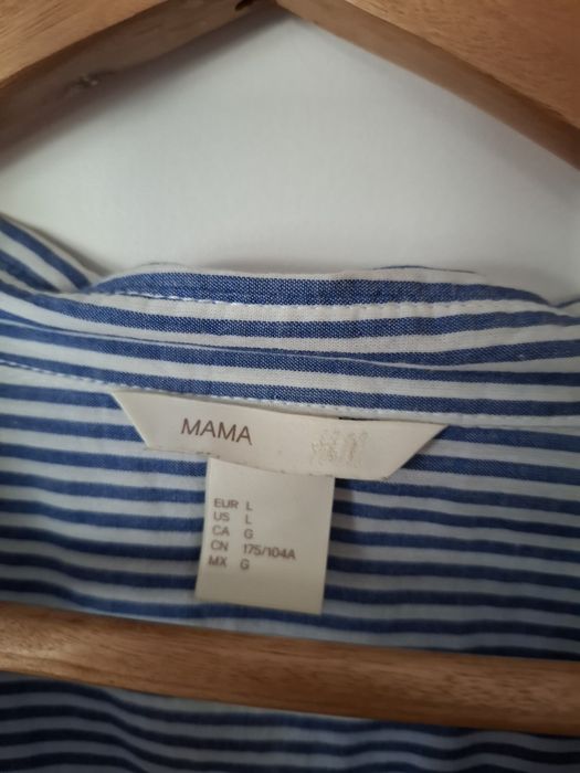 Bluzka, koszula ciążowa/ do karmienia, H&M, L