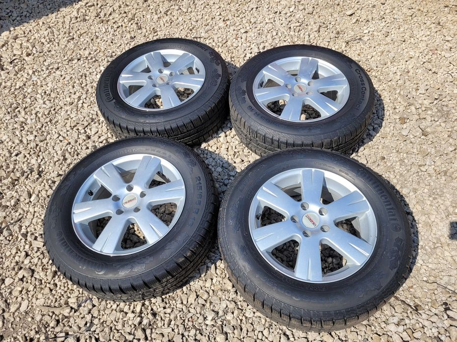 Dezent Komplet Felg 5x112  ET 40 , Opony  zimowe 9 mm  zima