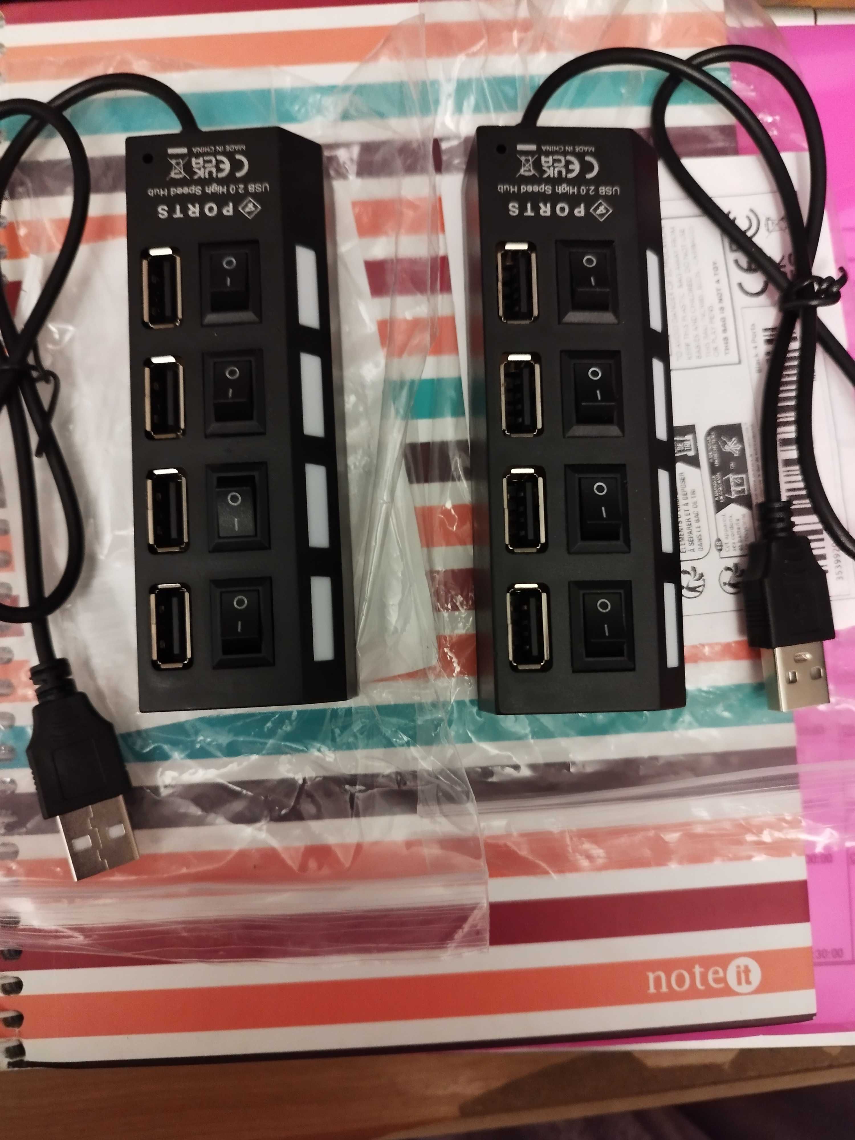 Extensão USB 4 portas