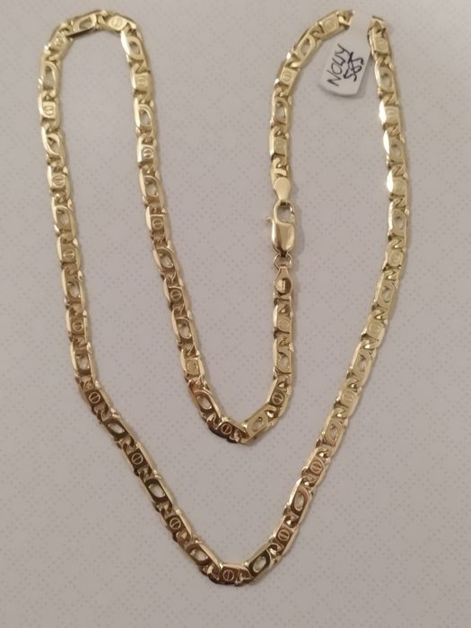 Nowy piękny złoty łańcuch 585 14k 35.29gr 60cm unikat!!