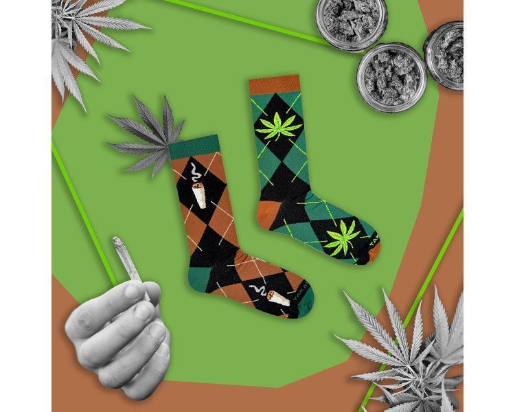 Skarpetki nie do pary - Marihuana 41-45