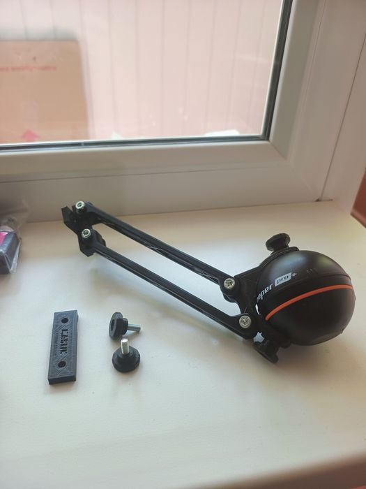 Руль в трубі для карпового кораблика, комплектуючі