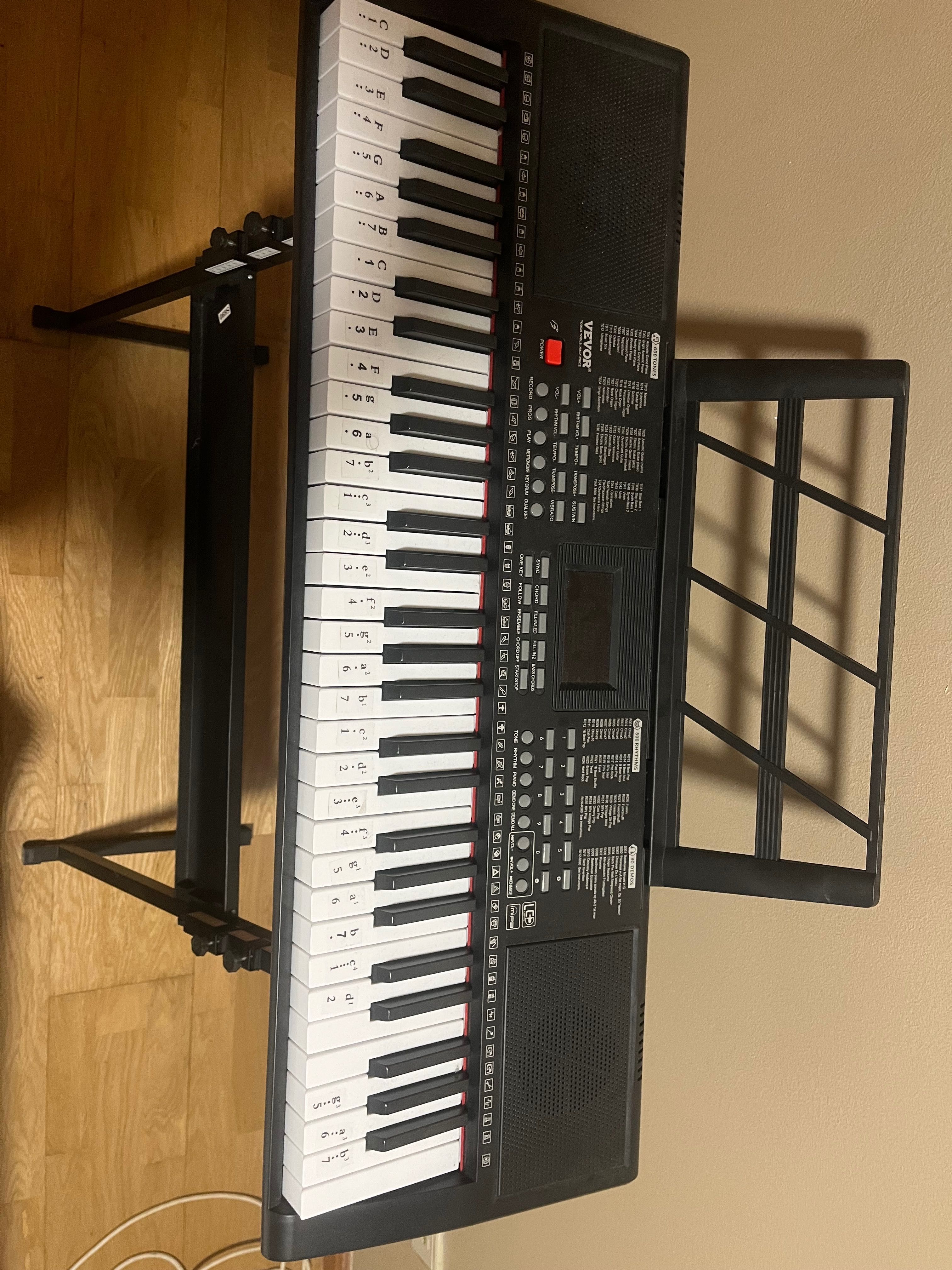 Teclado vevor: Model BD-662