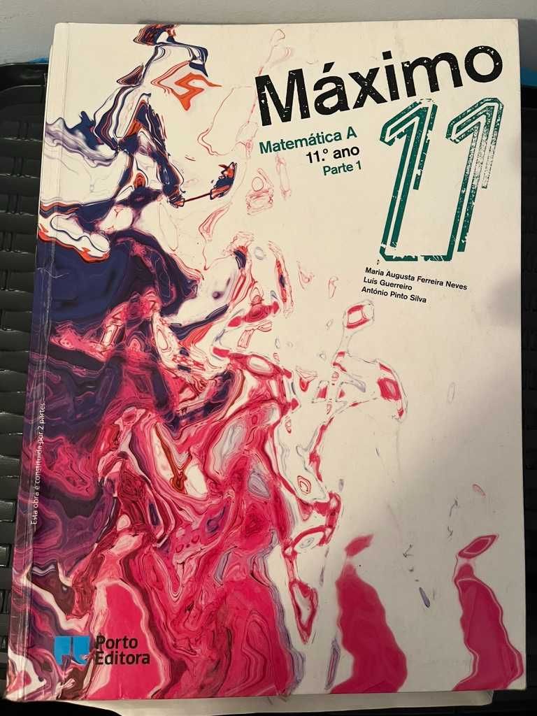 Manuais Máximo-Matemática A - 11º Ano Partes 1 e 2