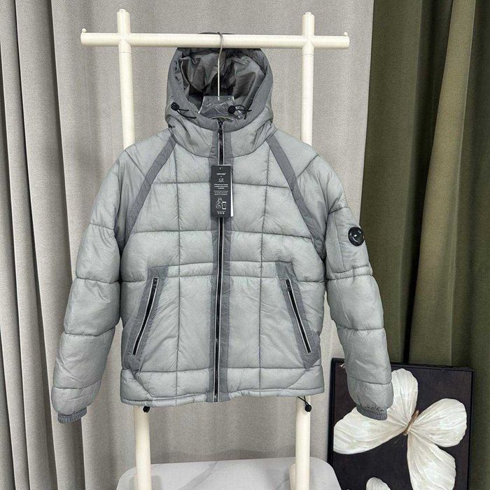 Puffer CP Company куртка пуховик мікропуховик сп компані сіра