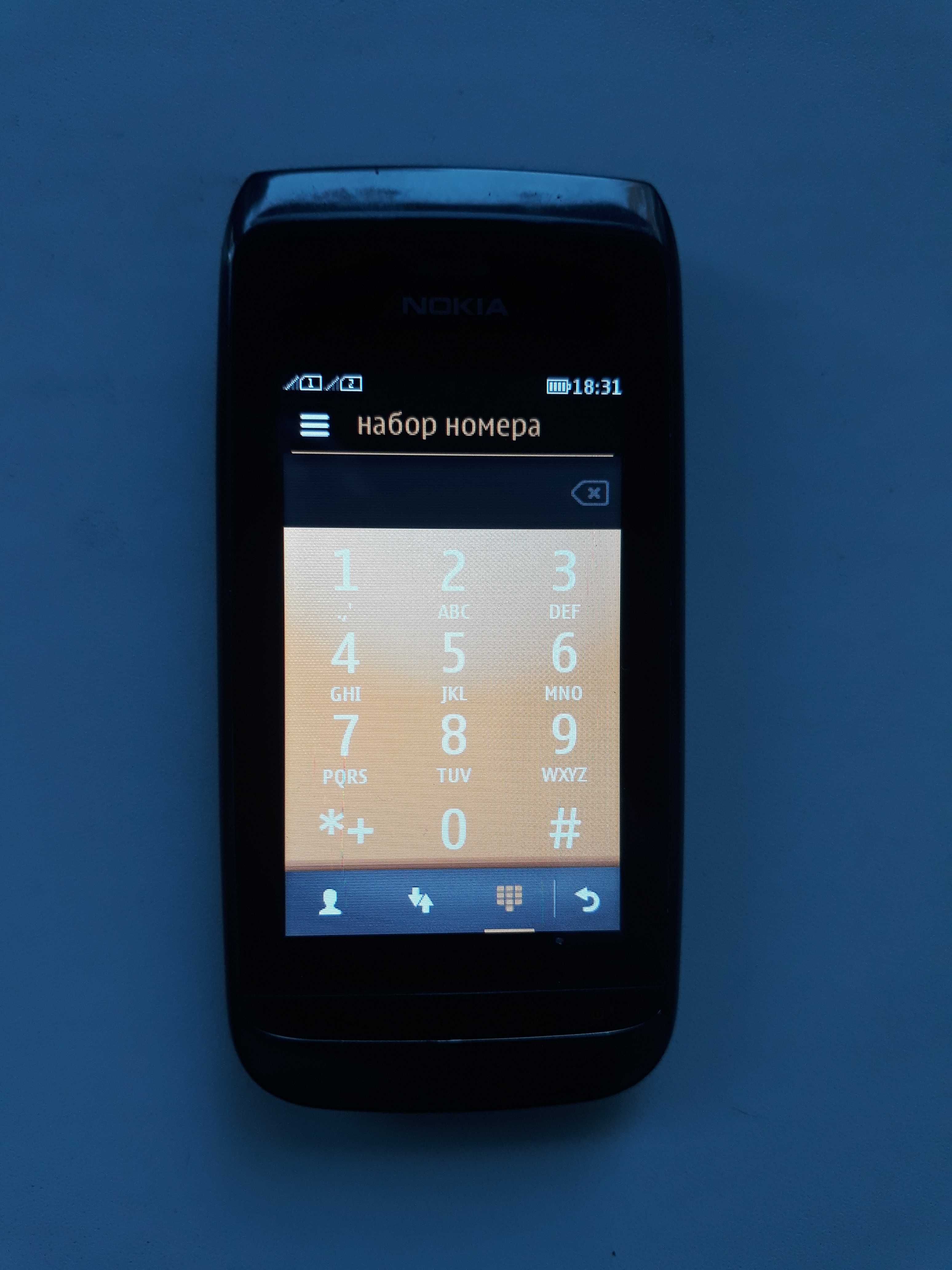 Телефон Nokia Asha-308 Black