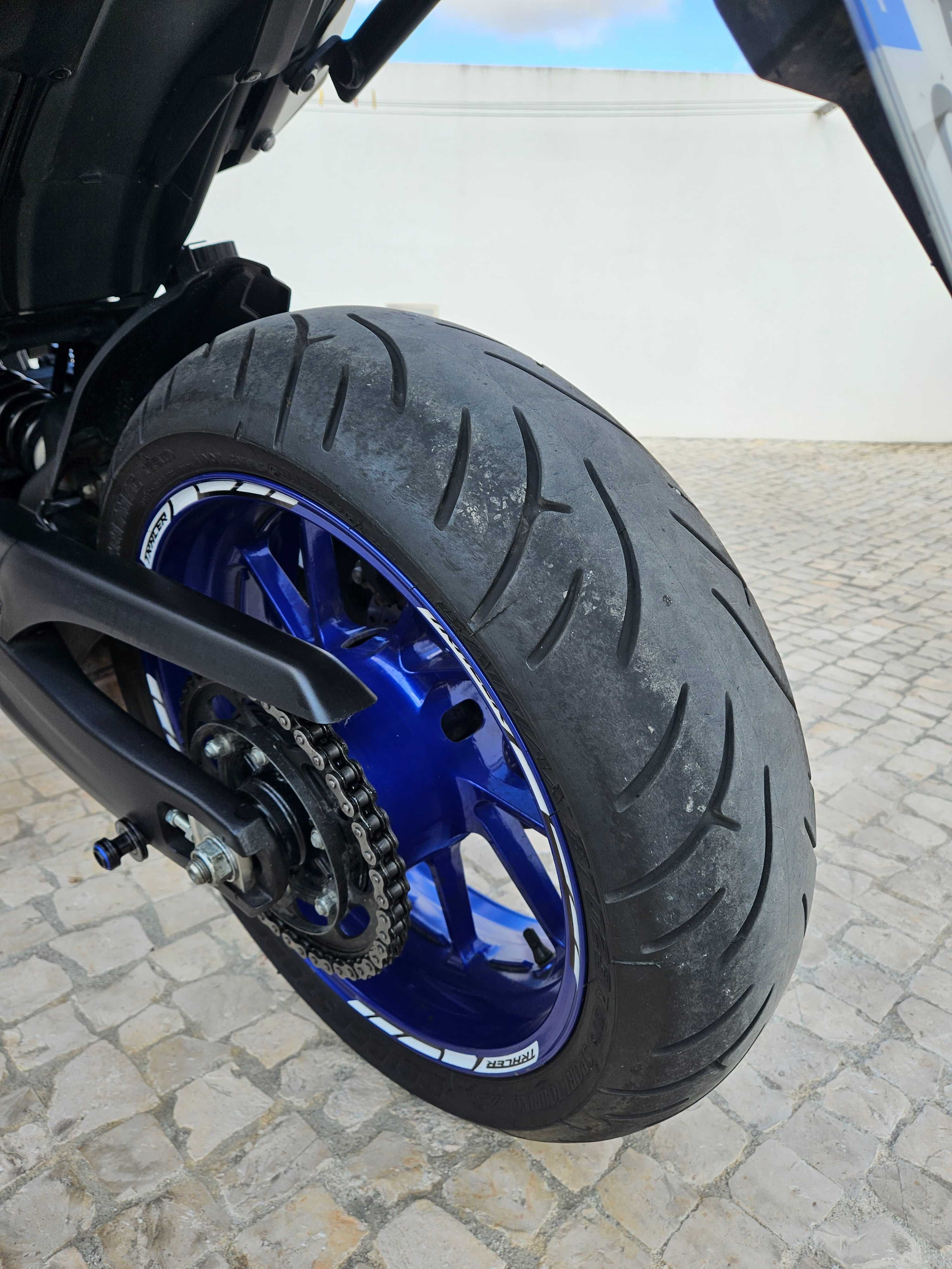 Yamaha tracer 7 de 2022, com 19000km