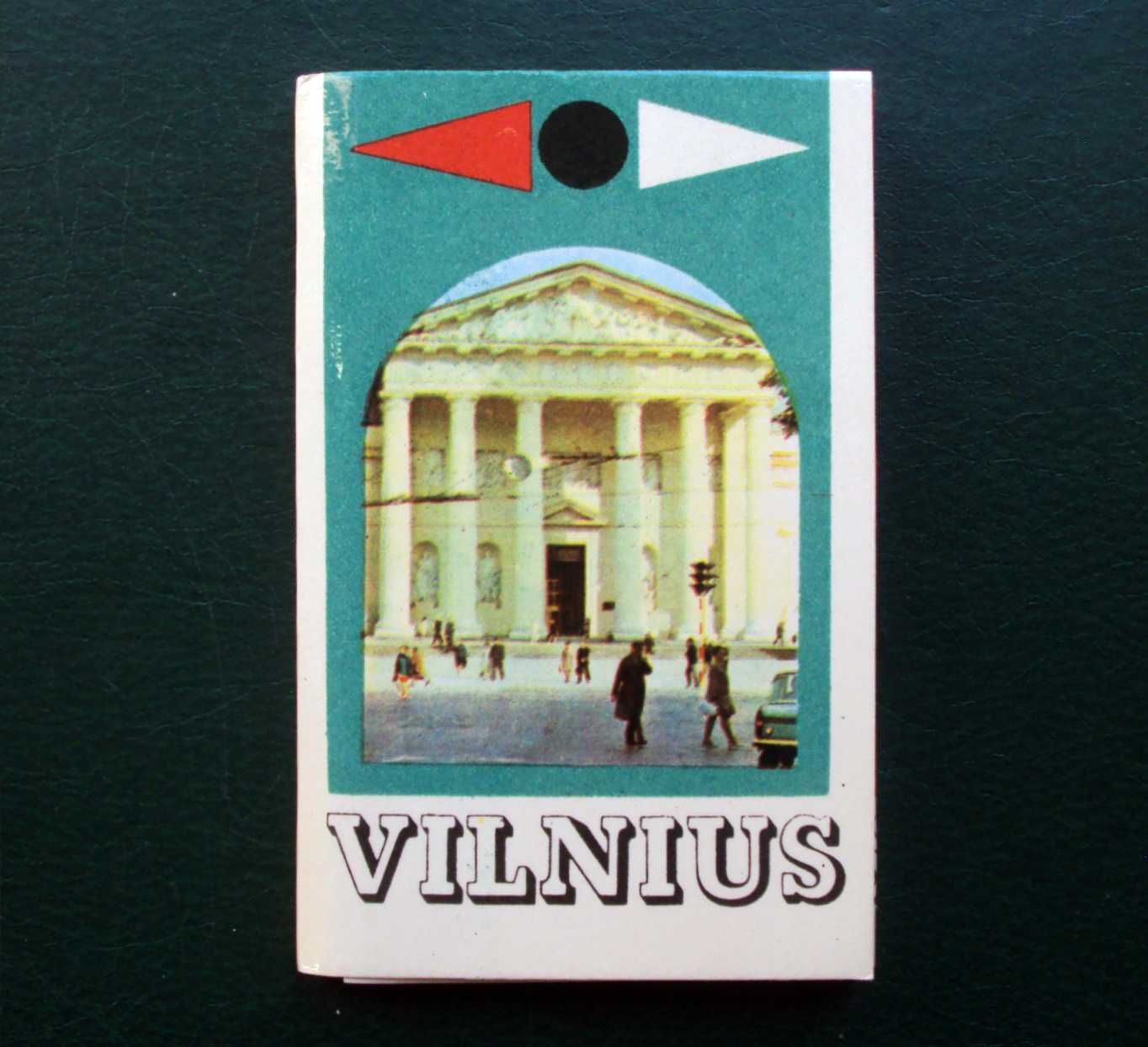 Набор открыток Вильнюс Vilnius 13 шт 1972 года