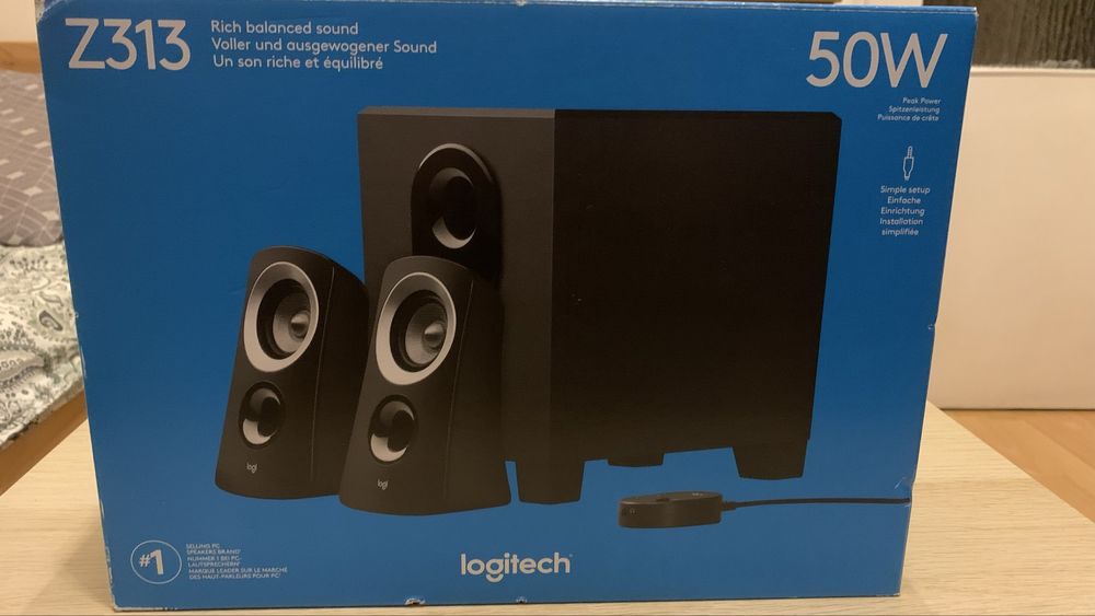 Glosniki logitech Z313