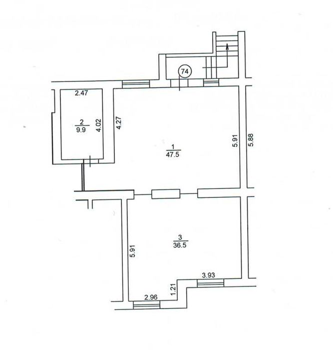Продаж! Нежитлове приміщення 97м2. м. Вишневе (Київська обл.)