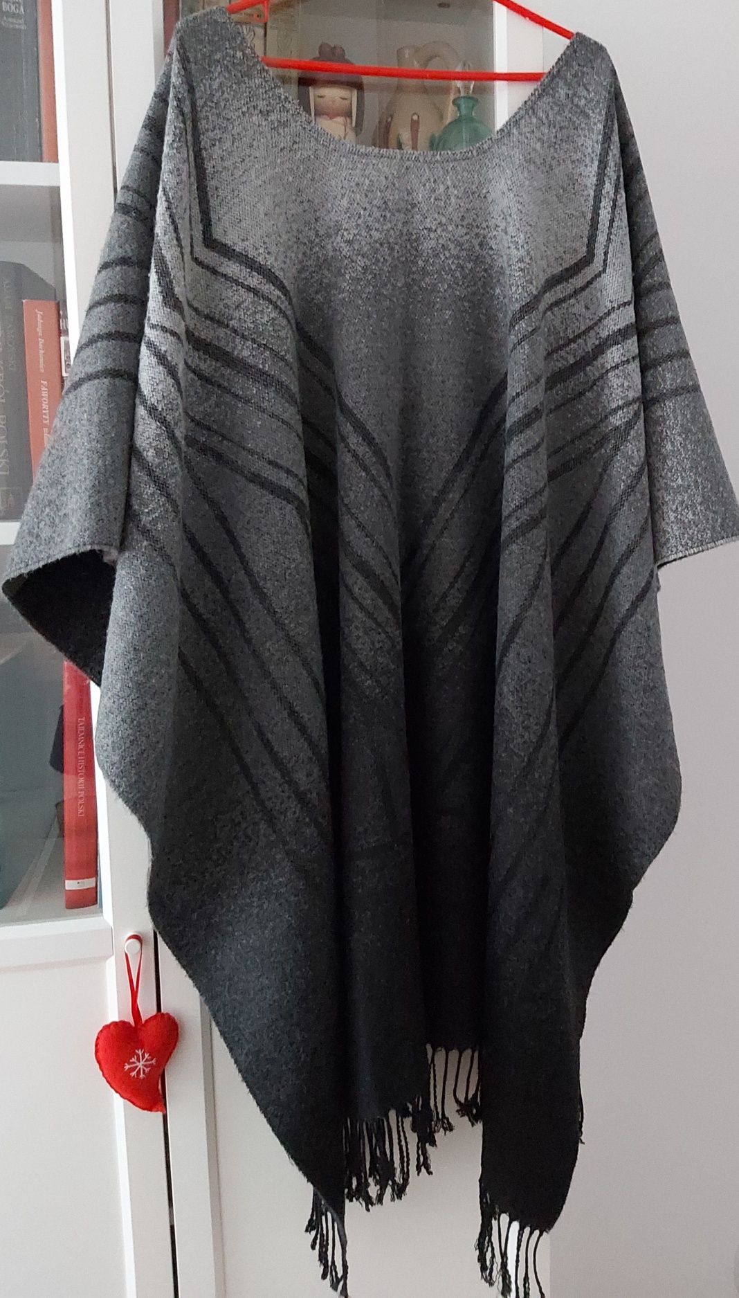 Poncho kimono szal unisex Wera
