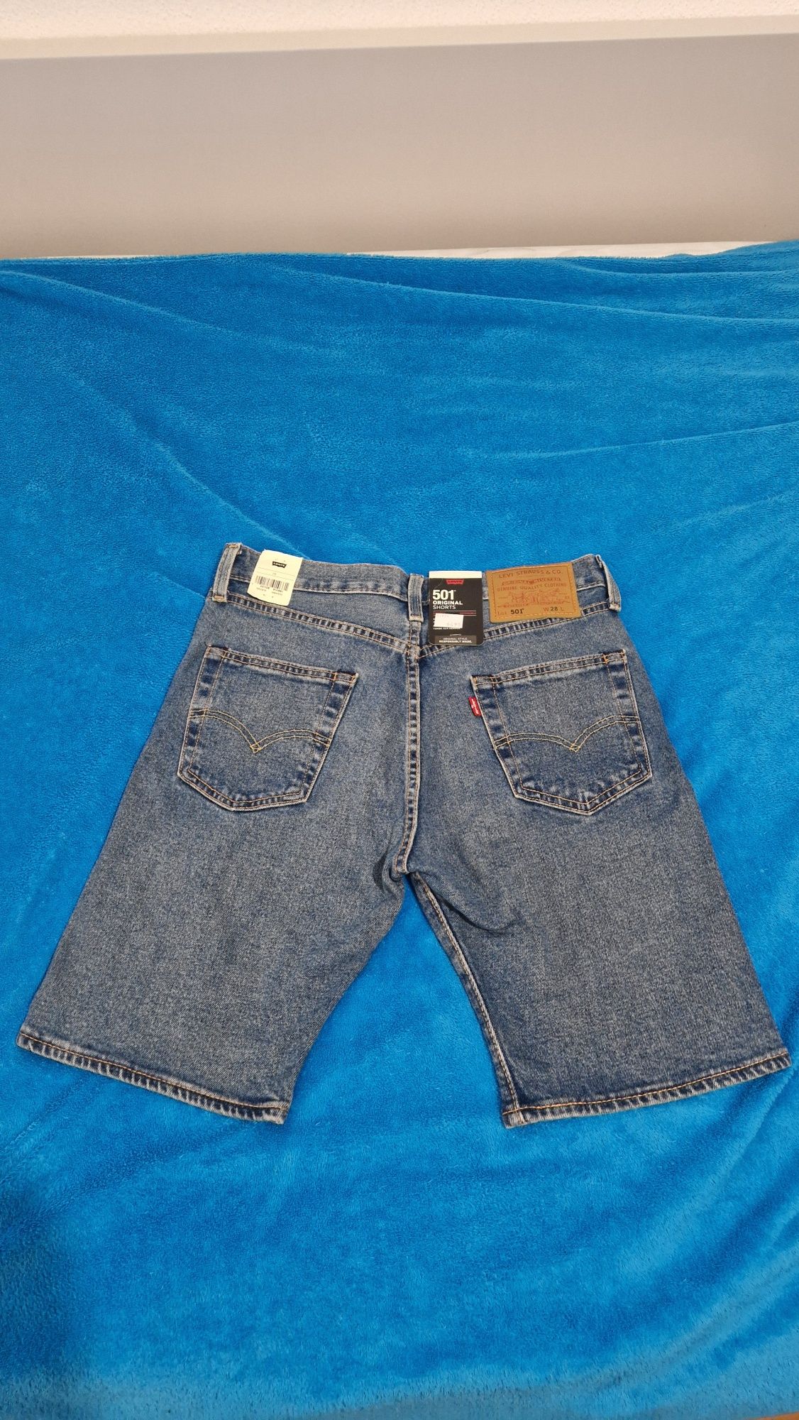 Calções de ganga Levi's 501