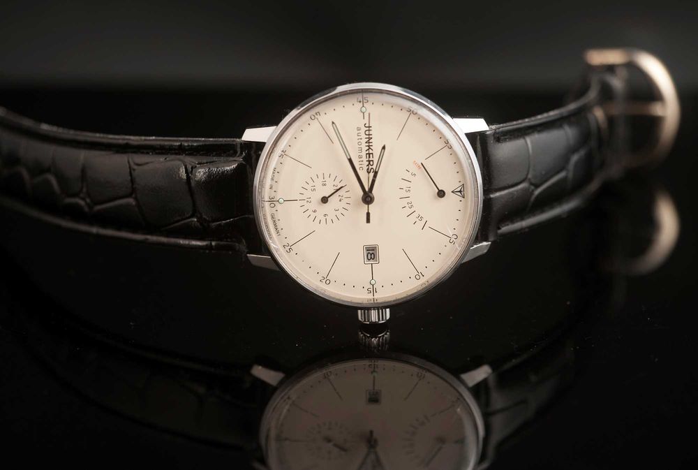 Relógio automático Junkers Bauhaus - um clássico
