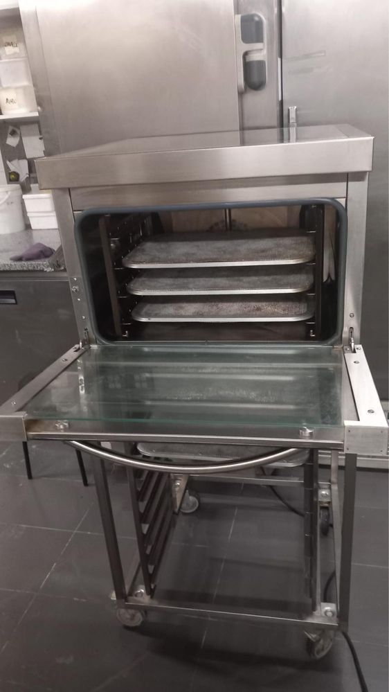 Forno ramalhos com suporte com pouco uso